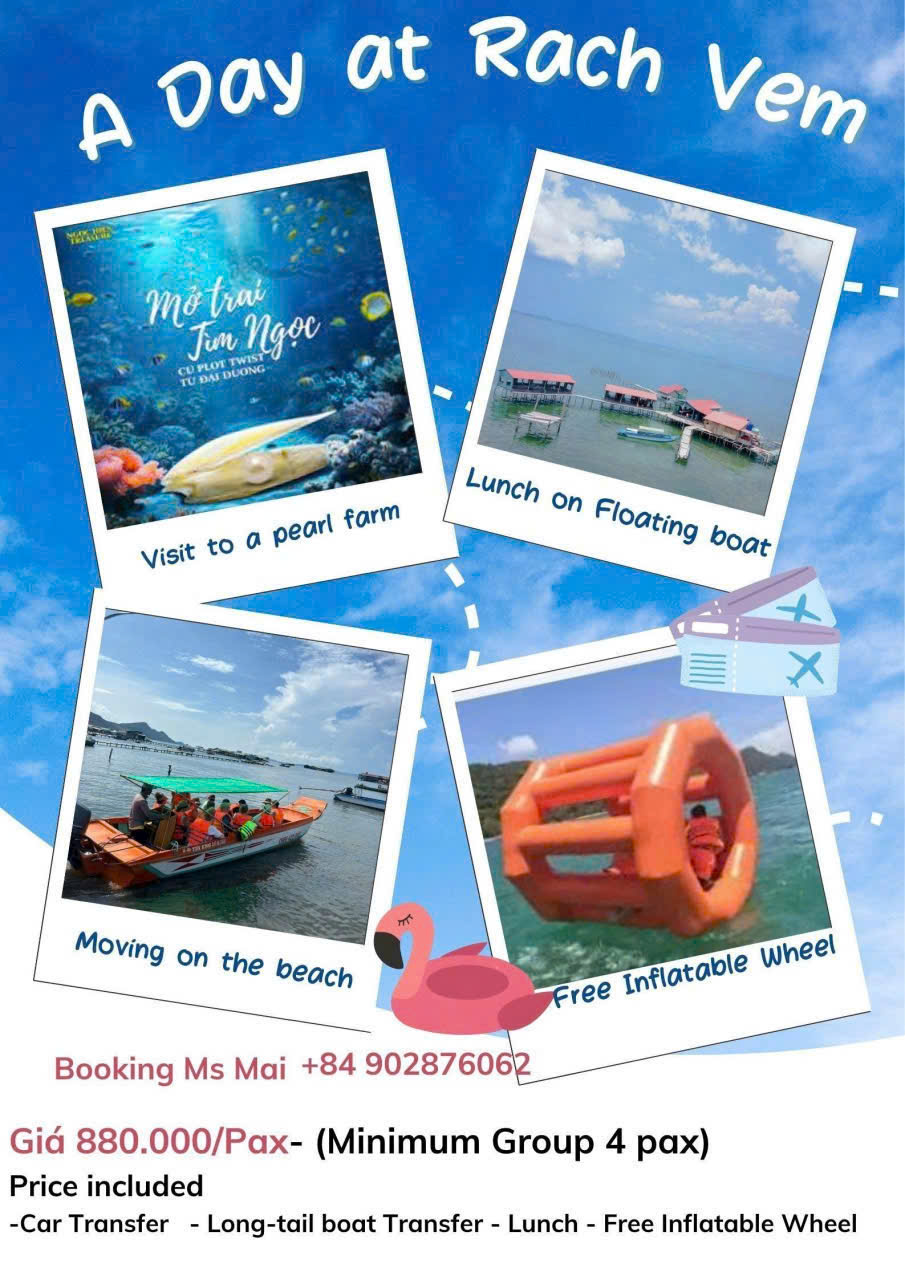 01 NGÀY TẠI RẠCH VẸM PHÚ QUỐC